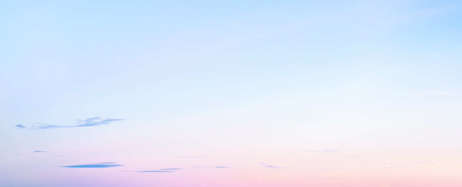 Blue and pink sky